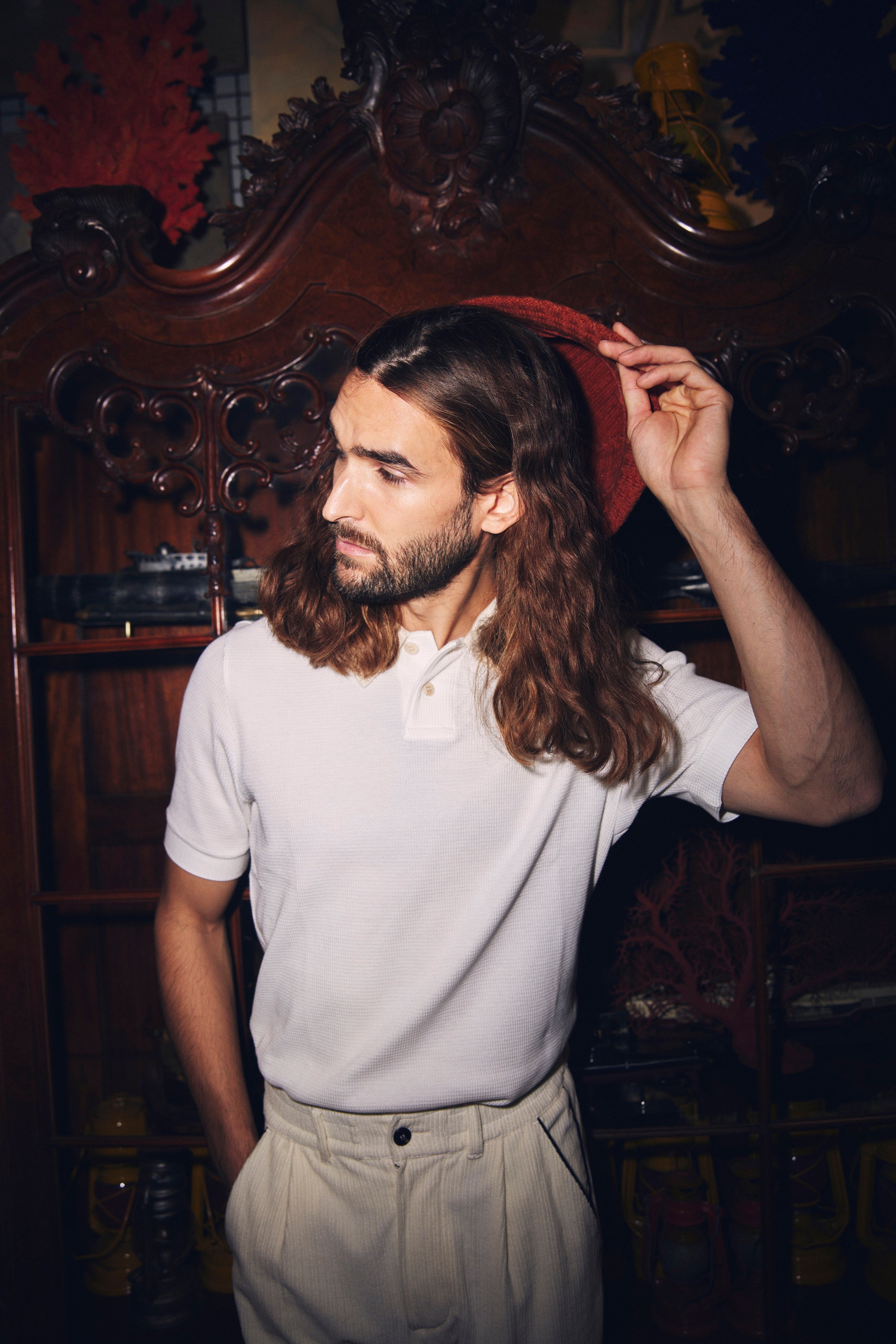 Oversized Retro-Poloshirts