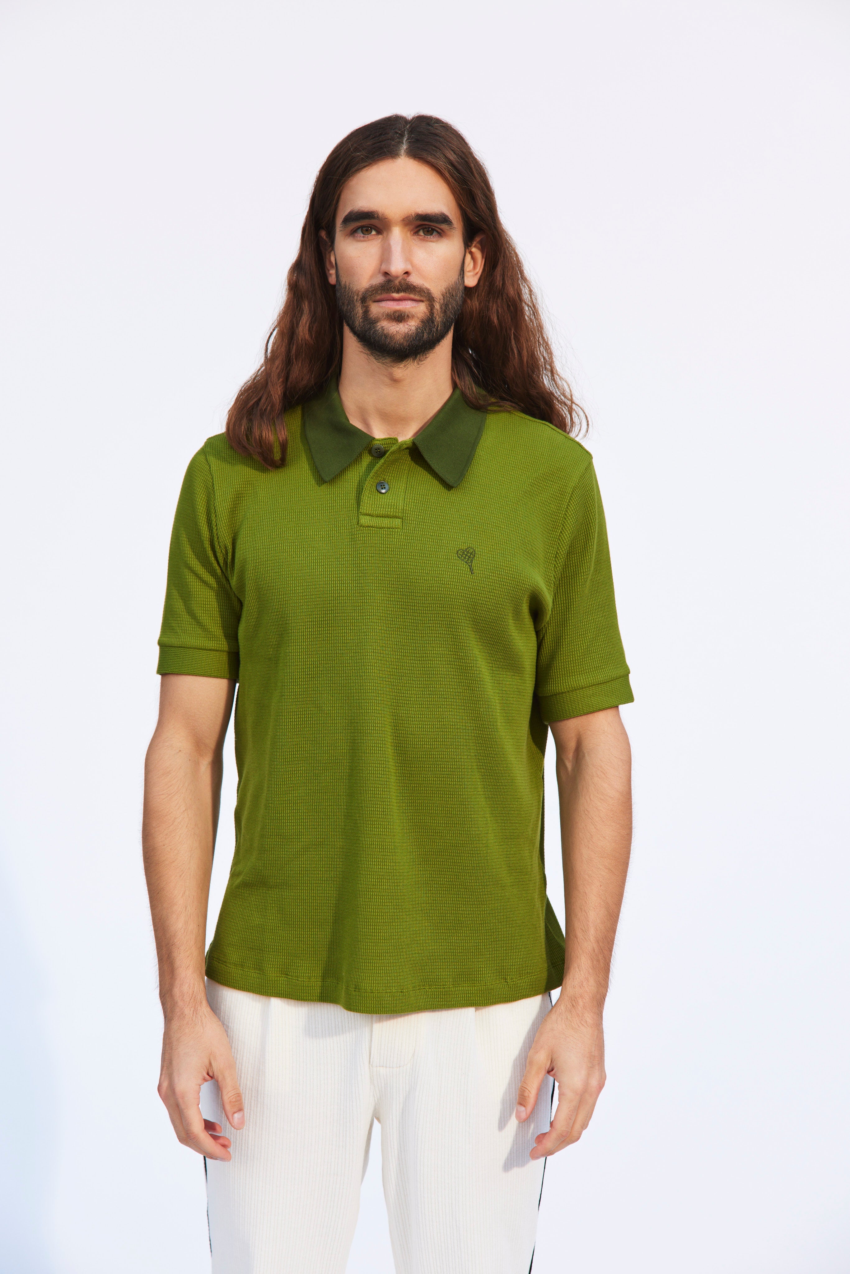 Oversized Retro-Poloshirts