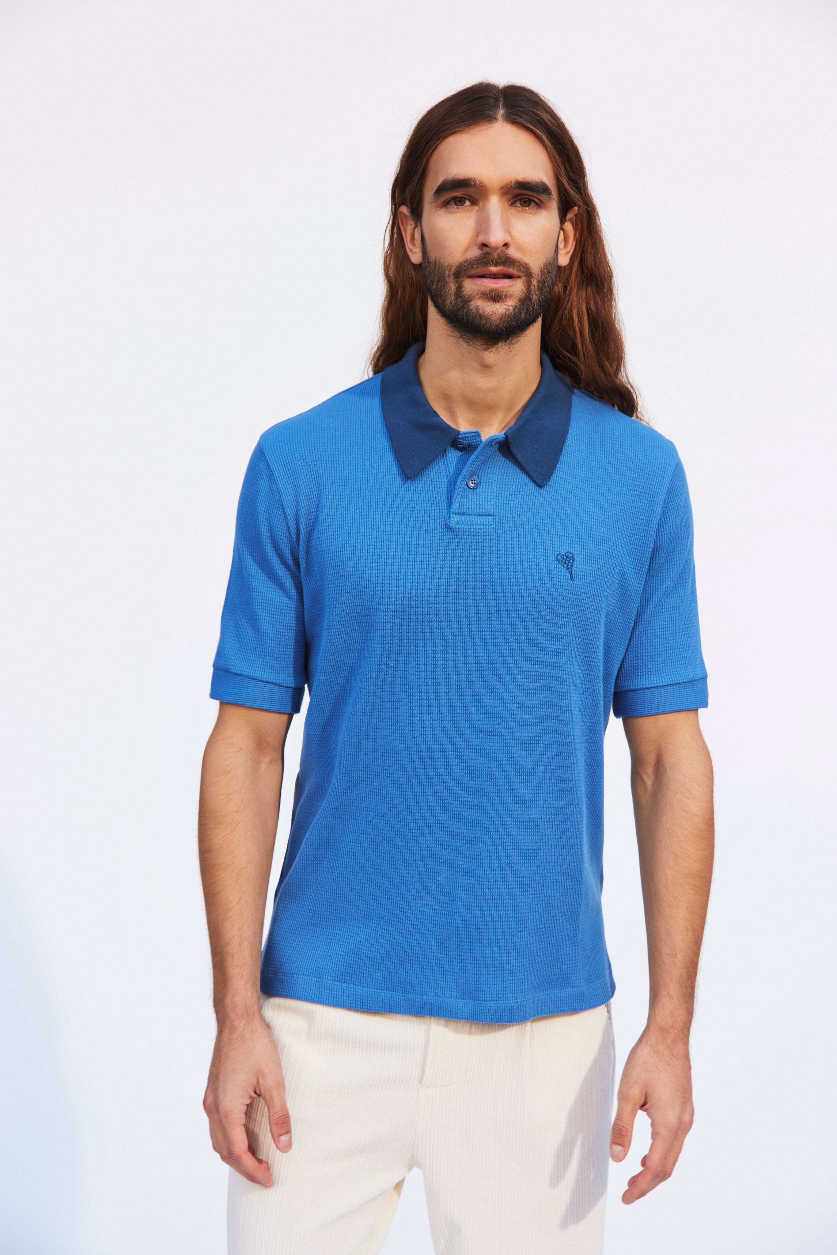 Oversized Retro-Poloshirts