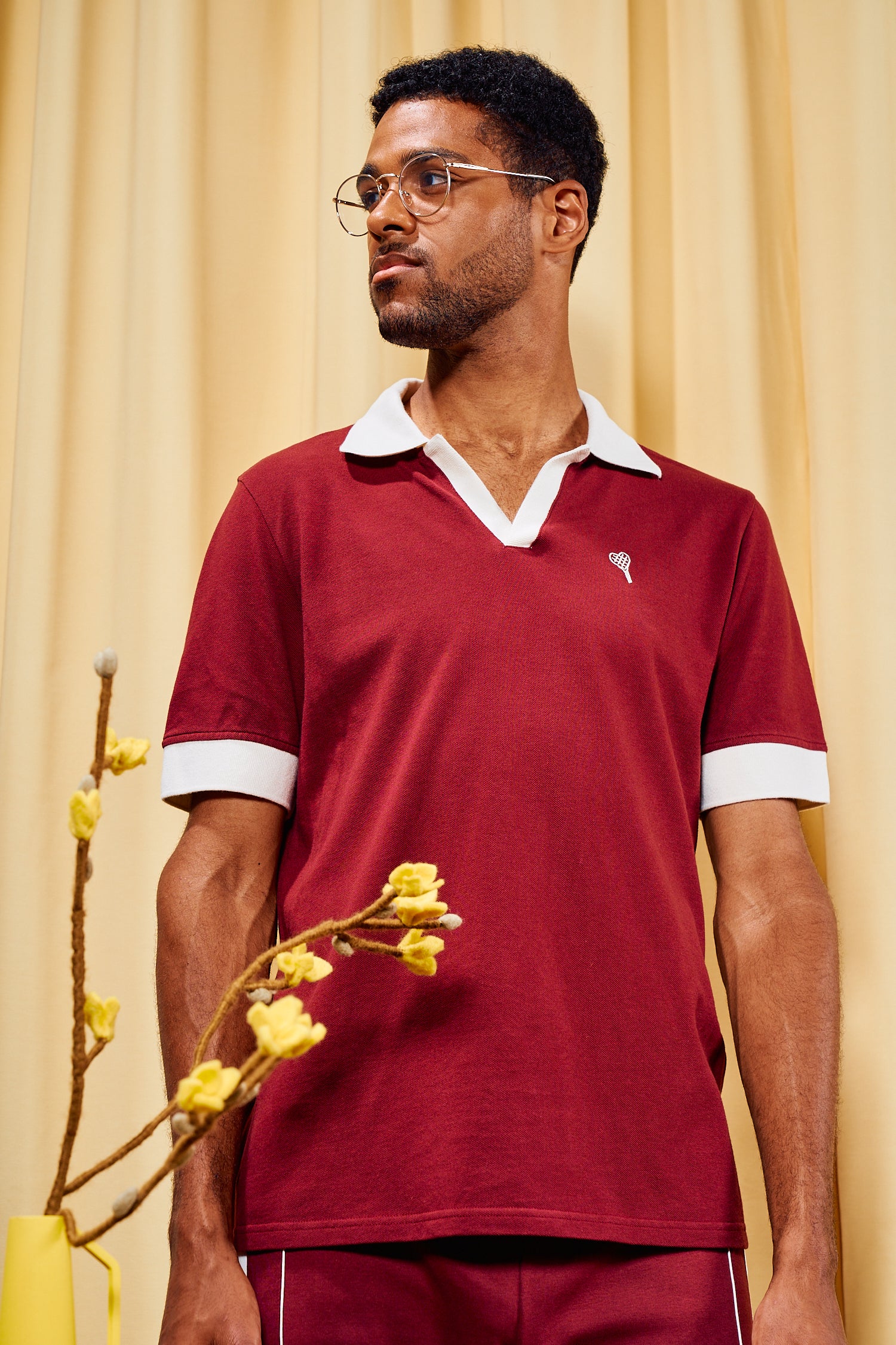 V-neck Polo