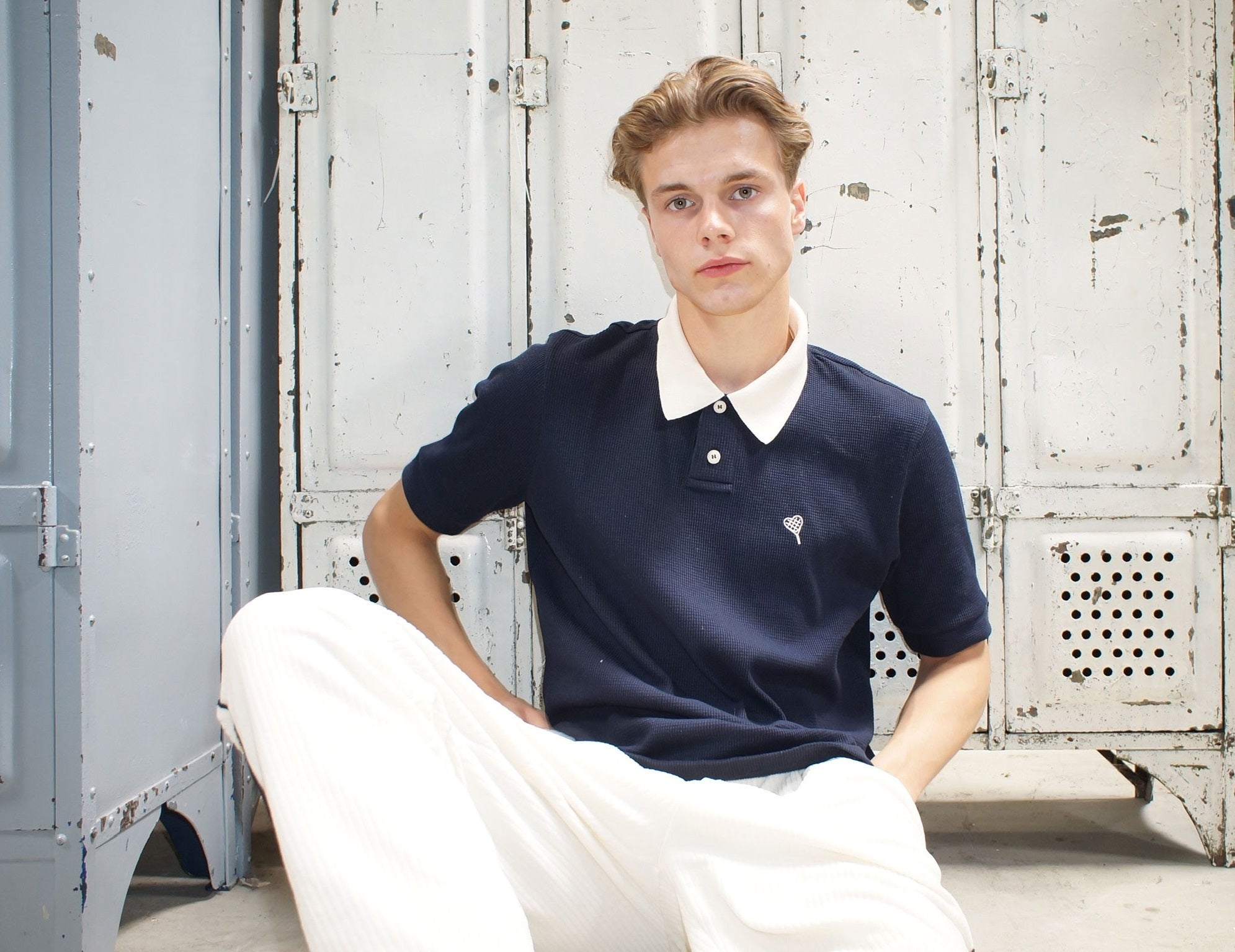 Oversized Retro-Poloshirts