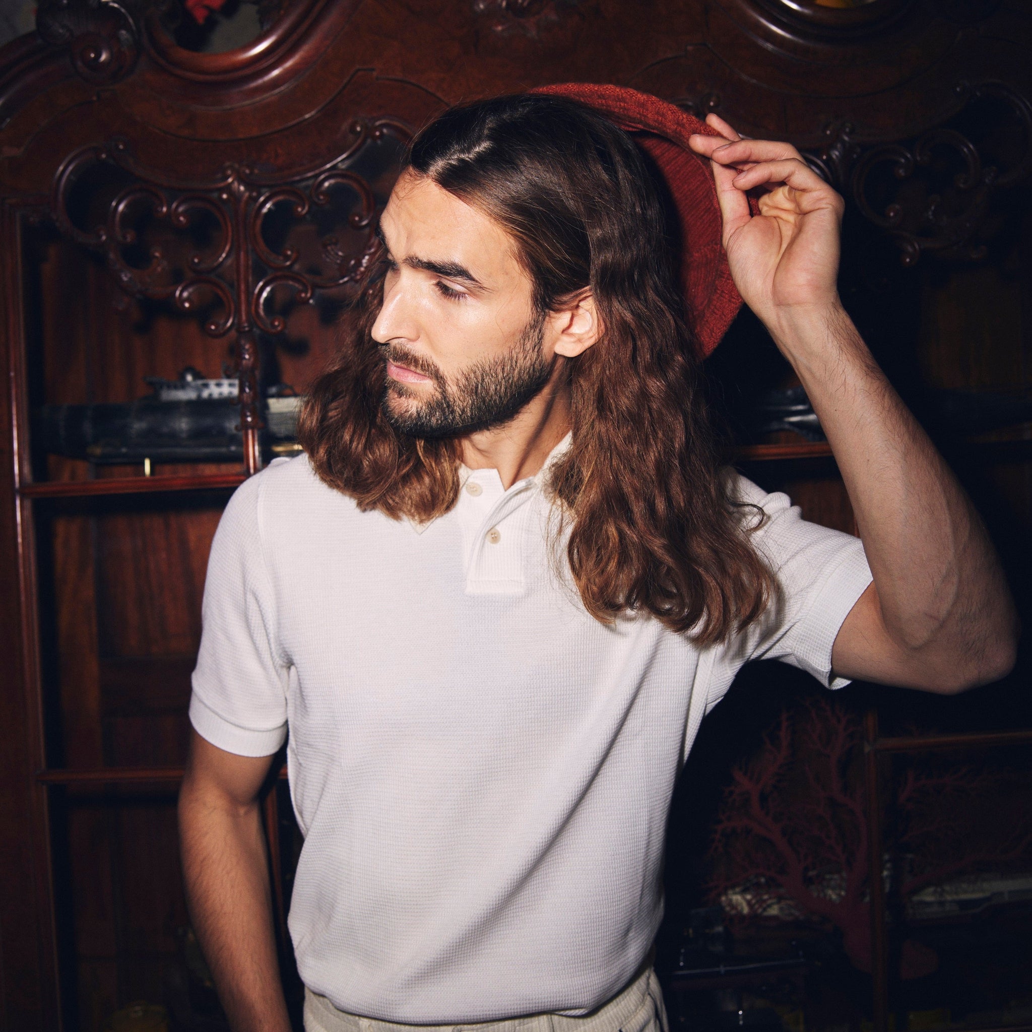 Oversized Retro-Poloshirts