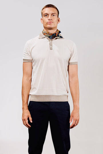 Jersey Jacquard Polo
