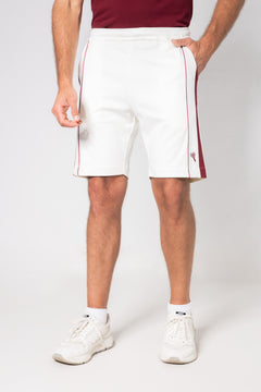 Interlock Shorts von OPEN ERA – Retro-Sommershorts aus Bio-Baumwolle mit elastischem Bund – Farbvariante 1