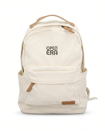 Open Era Backpack – Essential Daypack Zeitloser – Rucksack in Off White