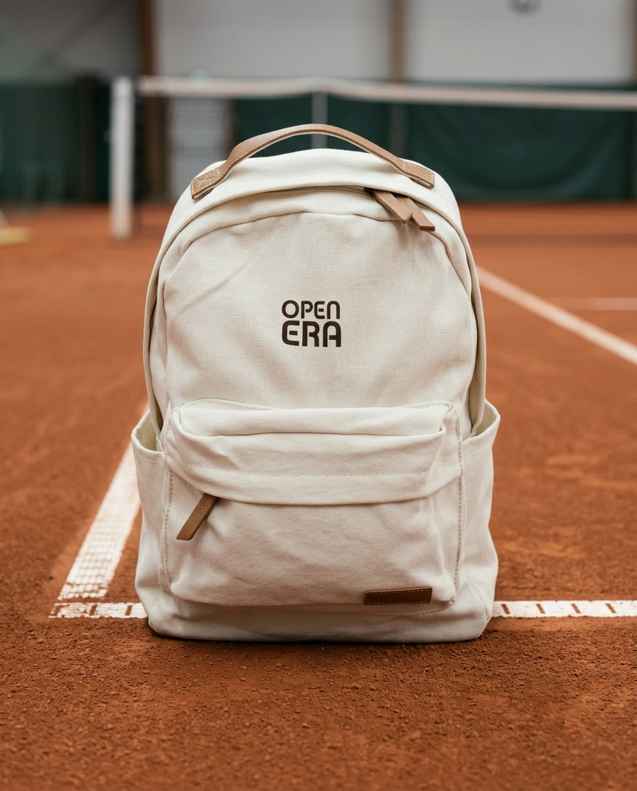 Open Era Backpack – Essential Daypack Zeitloser – Rucksack in Off White